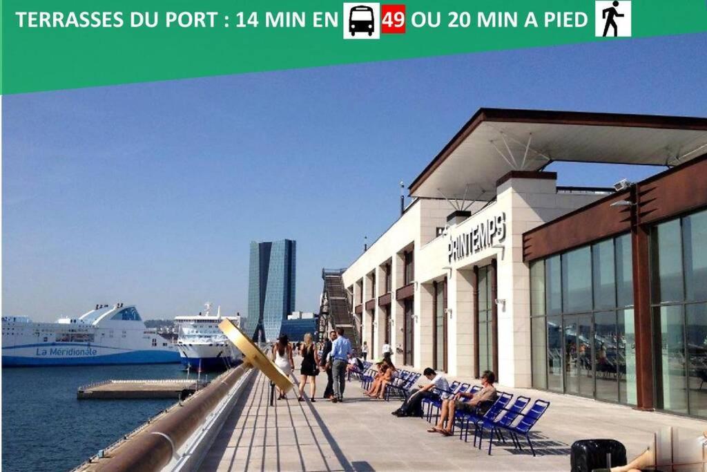 Climatise Gare Stcharles 4 Chambres Grand Balcon / Experience-Immo Μασσαλία Εξωτερικό φωτογραφία
